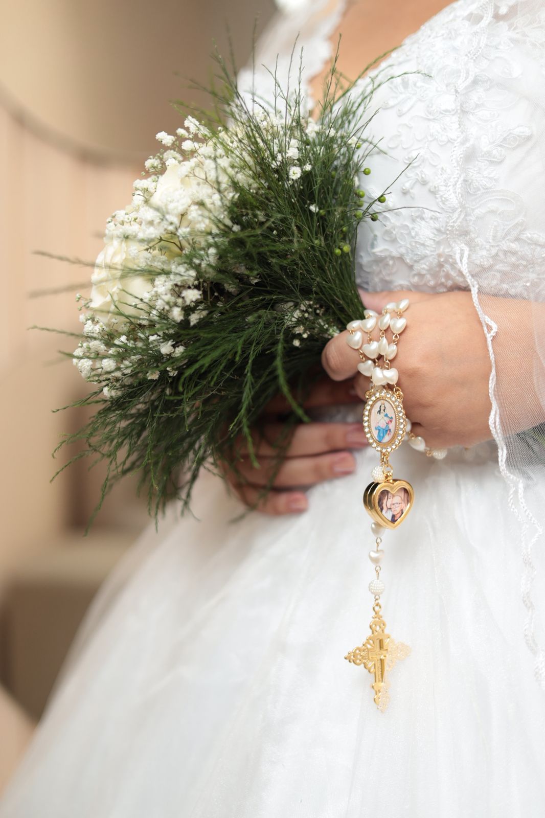 Terço artesanal Obra de Deus